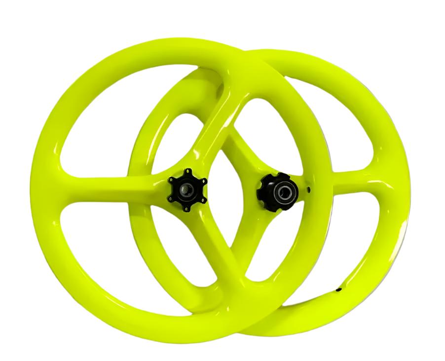 Wheels STRiDA - set of 2 18"  Carbon (Yellow) Set 2 limited #