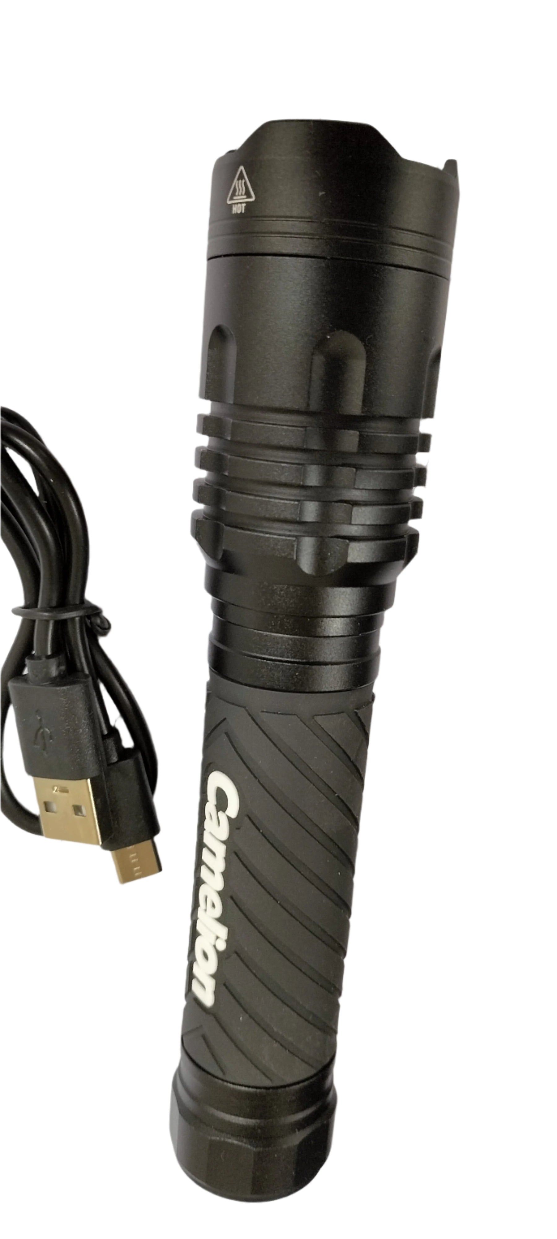 Light Flashlight/Torch 2000 Lumens Rechargeable