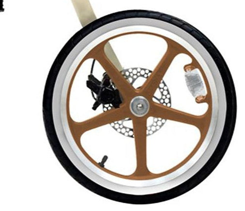 Wheels STRiDA brown - Set of 2-16" Tyre & Tube