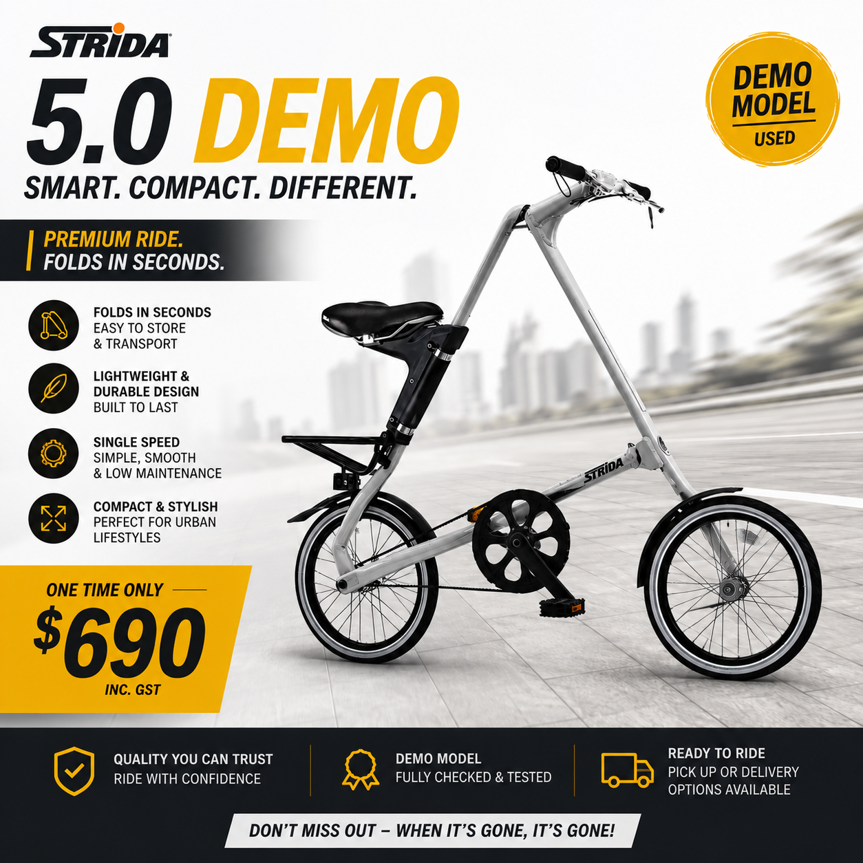 Demo (STRiDA - 16" wheel)