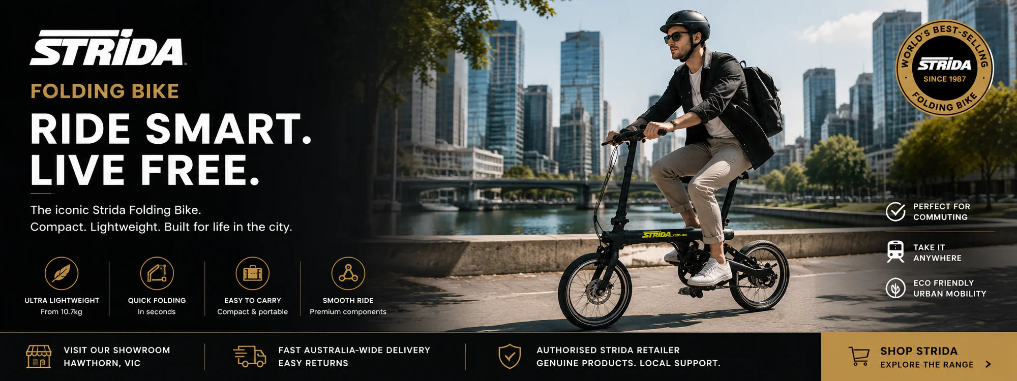 strida electric bicycle E-Bike (Pedal assist)