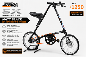 STRiDA SX - 30 Anniversary  18"Silver Wheels