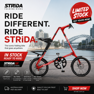 STRiDA SX Red Sports Stripe