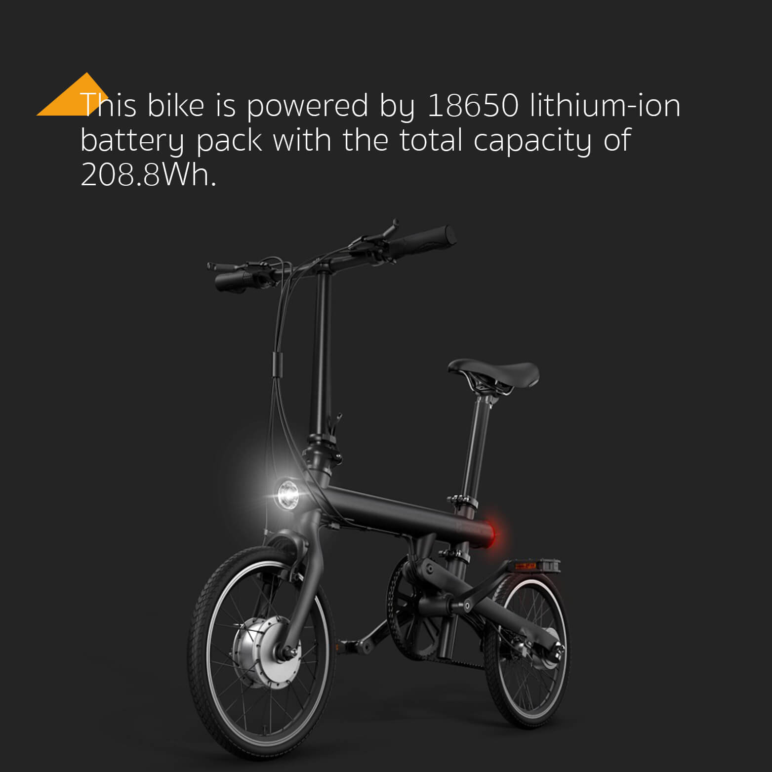 Strid-E folding Bike electric $1125 Qi Cycle