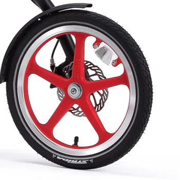 Wheels STRiDA Red - Set of 2-16" Tyre & Tube