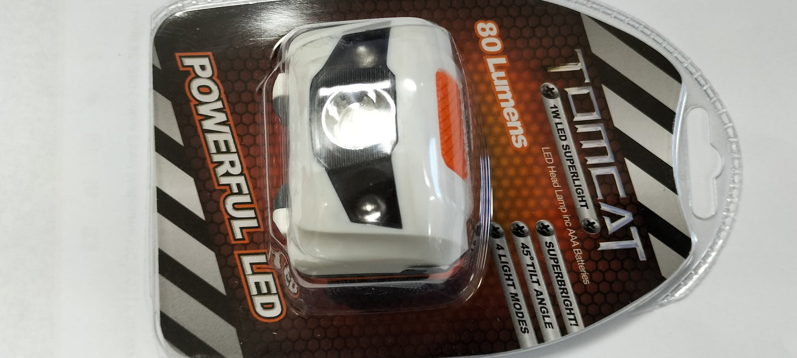 Light Tomcat 80 Lumens Front / Helmet/Camping